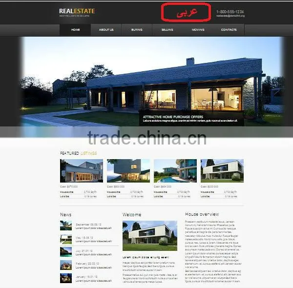 Real Estate Website