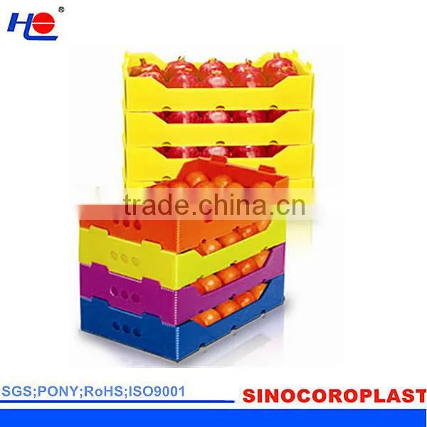 Fluted Plastic Fruit Box