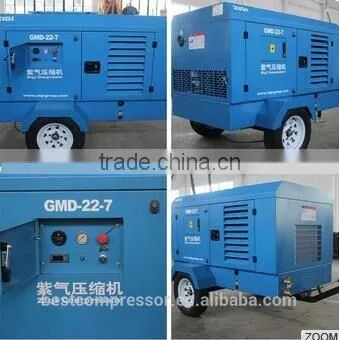 Factory Direct Sales Portable Series Diesel Engine Screw Air Compressor photo-2