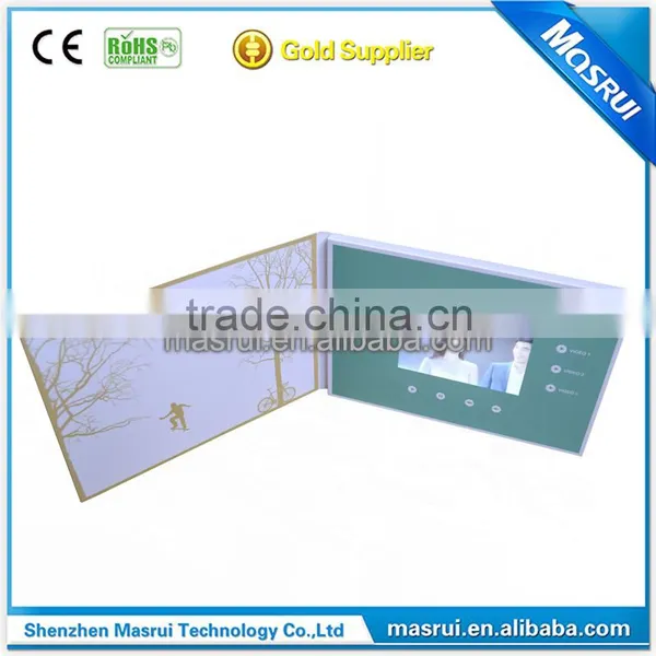 2016 Hot Selling 5.0 " LCD Video Card , Video Greeting Card, Video Greeting Card Module photo-5