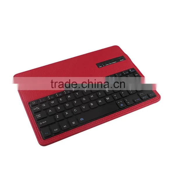 China Factory Supply Book Design Tablet pc Leather Case With Tablet Keyboard