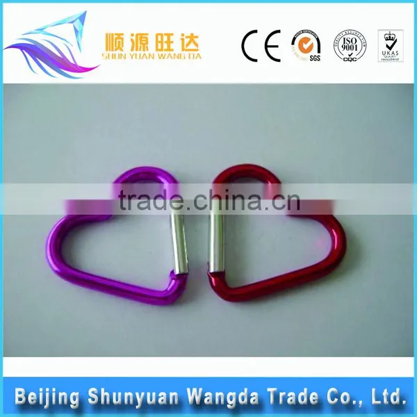 Customized Promotional Gift Locking Aluminum Carabiner Metal Carabiner Hook photo-4