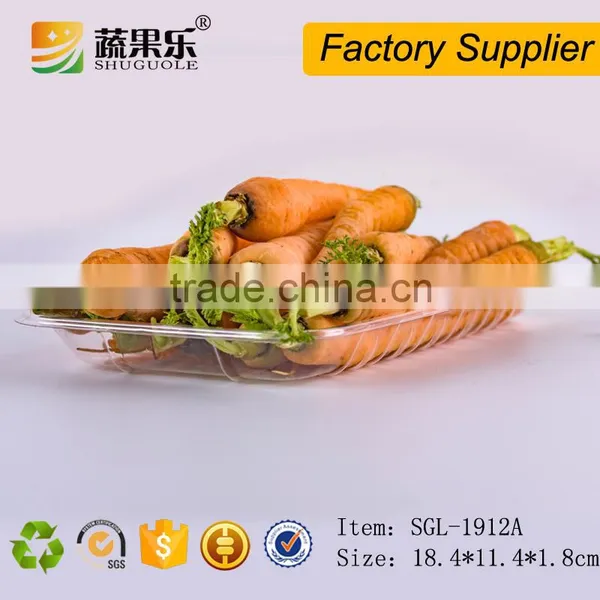 Disposable Plastic Fruit Food Packaging Tray photo-3