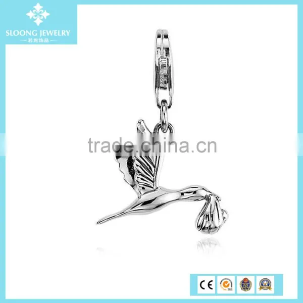 925 Sterling Silver Jewelry Wholesale Charm Necklace&Pendant in Sterling Silver photo-3