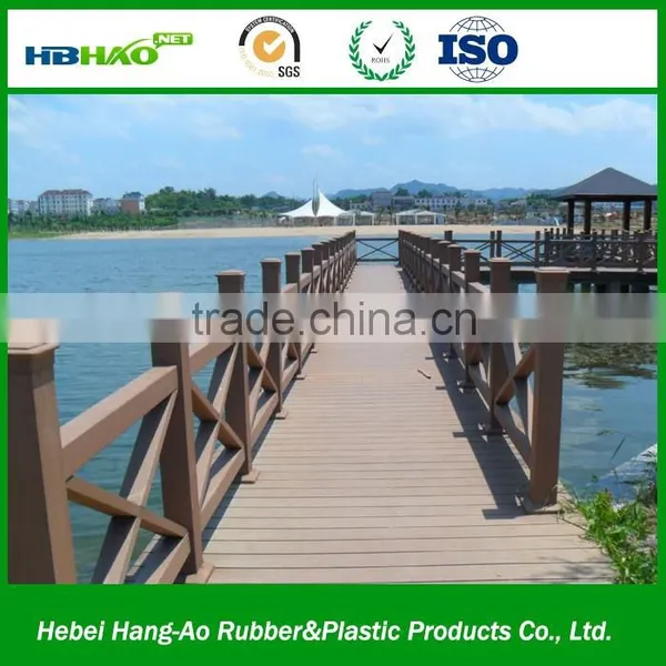 HL Quality Wood And Plastic Composite Hollow WPC Decking photo-3