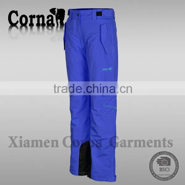 Promotional Winter Warming Heating 100% Polyester Windproof Waterproof Zipped Pocket Lady Pants Made in China photo-3