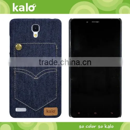 Denim Card Case for Xiaomi Redmi Note Leather Case