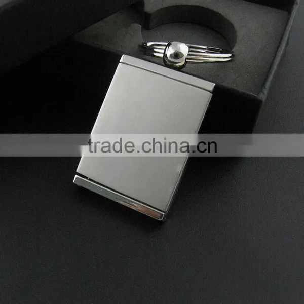 New Rectangle Creative Different Shape Metal Photo Frame Key Chain Ring Keychain photo-4