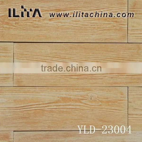 Yellow Artificial Wooden Stone Wall Decorative Stone photo-5