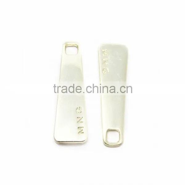 Wholesale Custom Logo Metal Zipper Puller For Handbags photo-3