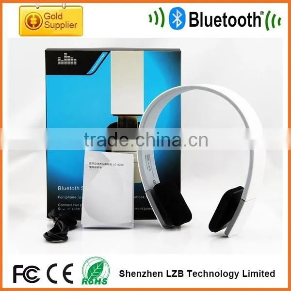 Hot Selling Bluetooth Leather Headset Wireless for Smartphone photo-6