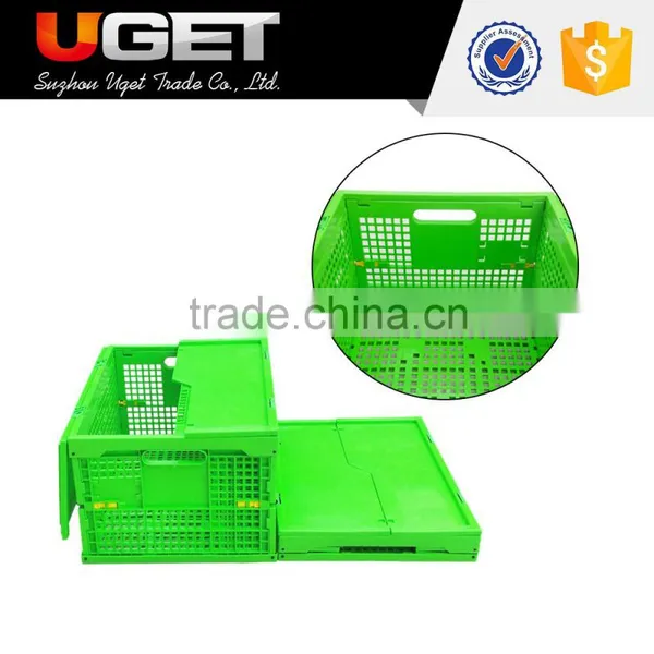 Manufacturer Customized Durable Fruit Plastic Foldable Crate photo-3