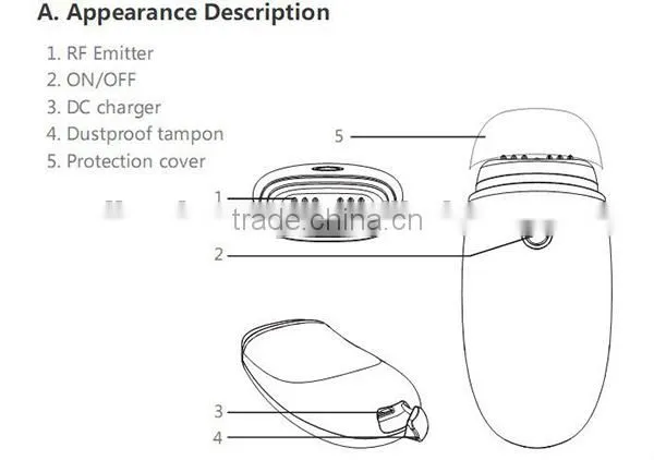 Home Use New RF Radio Frequency Facial Machine photo-5