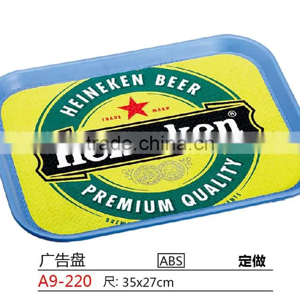 Personalized Square Bar Serving Tray, Rectangular Service Beer photo-4