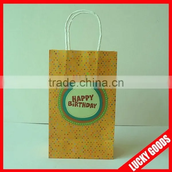 2014 Hot Sale Personized Printing Birthday Bag With Customized Printing and Logo photo-2