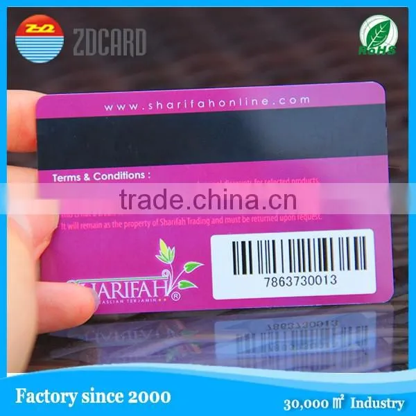 Custom Printing Gold Silver Hot Stamp Magnetic Stripe Card photo-4