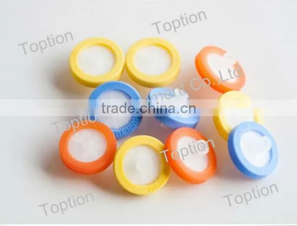 Color Ring Syringe Filter for Laboratory and HPLC Filter for Labrotary Sterile Filtration Syringe Filter Laboratory Chemicals