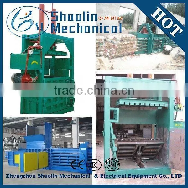 Resource-saving waste paper compressor machine with high performance
