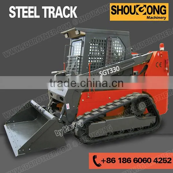 Track Loader With Steel Track Undercarriage photo-2