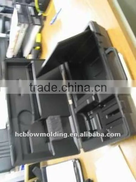 OEM Plastic Large Box PE Toolkit Hard Plastic Waterproof Tool Trolley Box photo-5