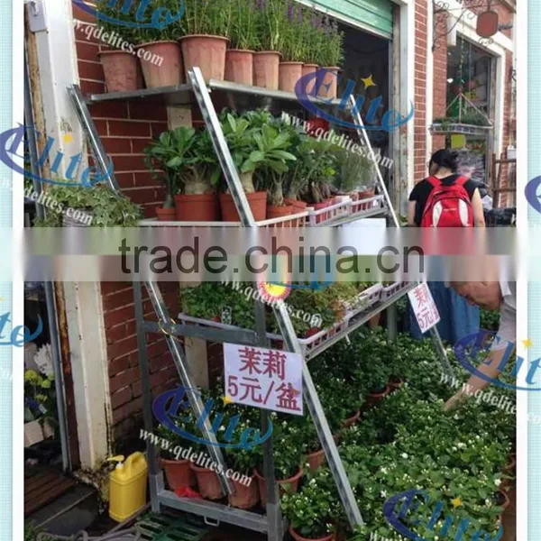 16 Nursery Flower Trolley, Garden Flower Trolley, Flower Transporter TC4622 photo-4