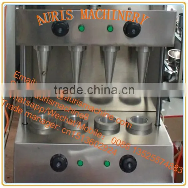Factory Price Automatic Commercial Kono Cone Pizza Waffle Cone Moulding Making Machine for Sale photo-6