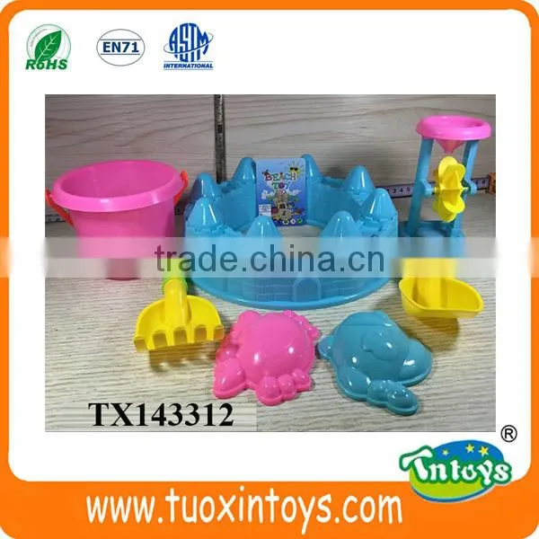 Plastic Sand Beach Tools Kids Toys Pretend Play 8pcs photo-3