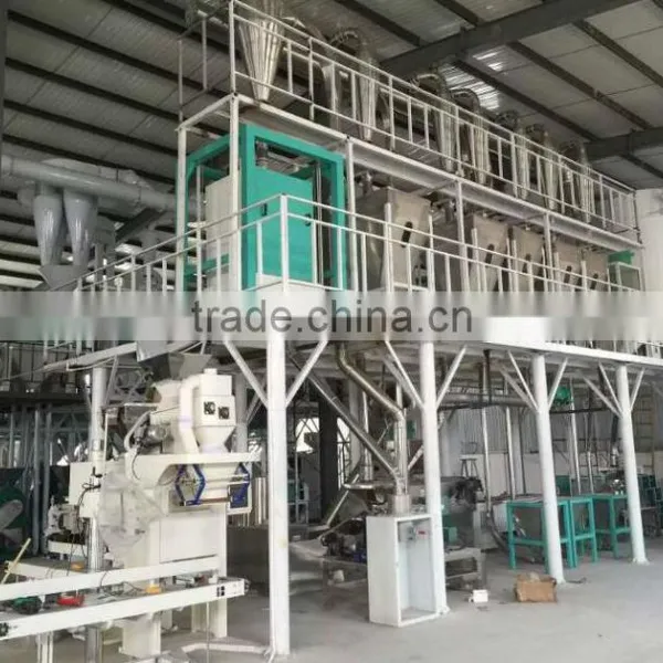 Whole Set 250 TPD Wheat Flour Mill for Sale photo-4