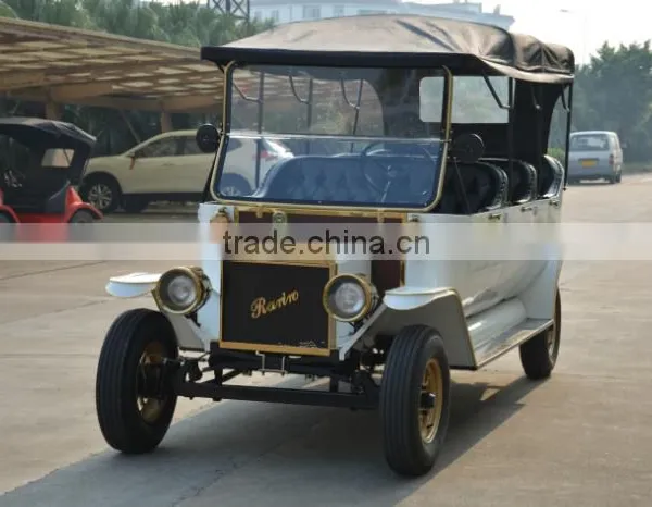 2017 Popular 5KW Vintage Smart Electric Tourist Bubble Car With Door photo-3