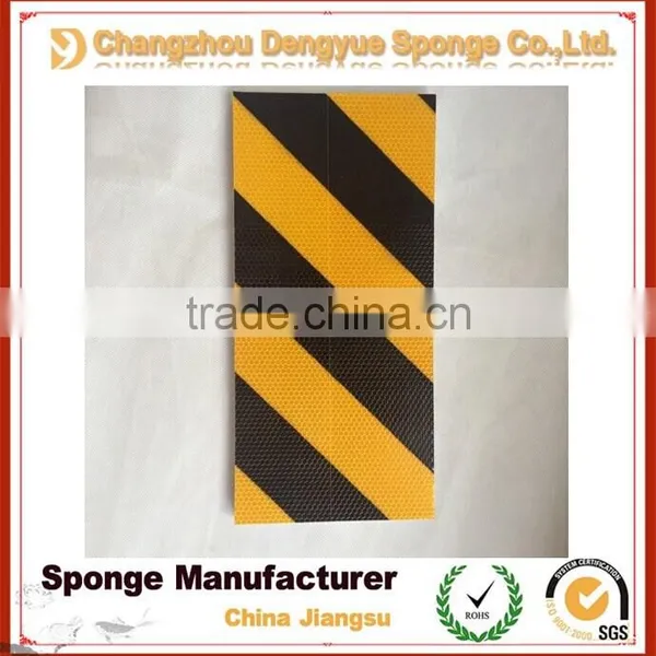 Outdoor Warning Anti-aging Anti UV Fireproof Waterproof Self Adhesive Indicative Guard Rubber Foam photo-5