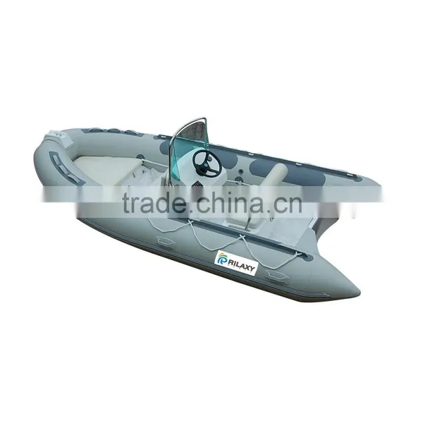 RILAXY 4.3m 14ft Rigid Hull Inflatable Sailing Boat China photo-3