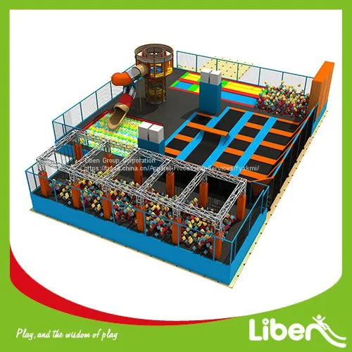 Indoor Trampoline Park With Foam Pit photo-2