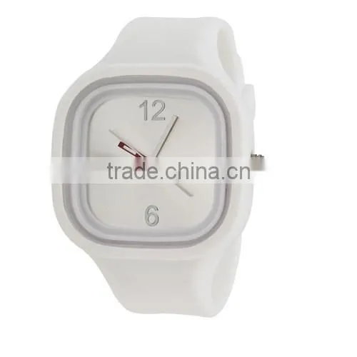 Hot Colorful Plastic Digital Watch With Silicone Strap photo-2