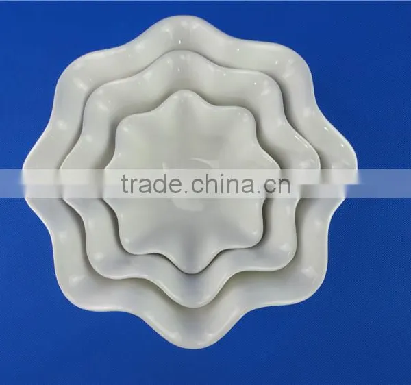 Porcelain Nut Bowl Set and Salad Cheft Set photo-4