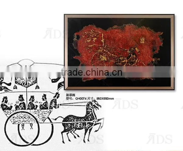 Framed Handmade Chinese Oil Painting Reproductions photo-3