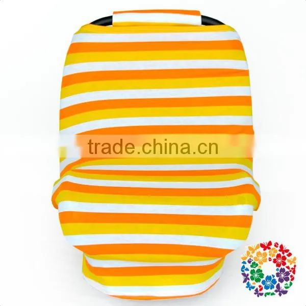 Elastic Baby Car Seat Cover Stripe Nursing Cover OEM Service Shopping Cart Cover photo-3