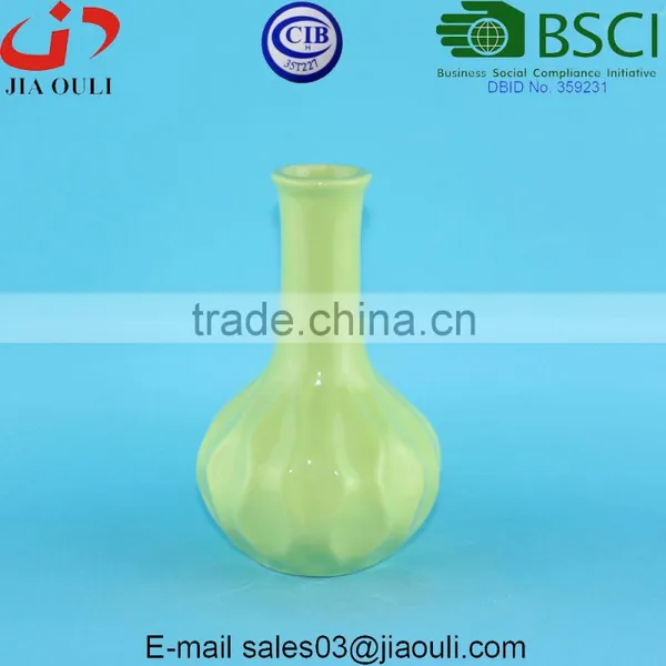 Wave Patterned Glazed Colors Cheap Ceramic Vases
