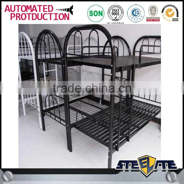 Discount Price Latest Metal Bed Designs Kids Double Deck Bed on Sale photo-5
