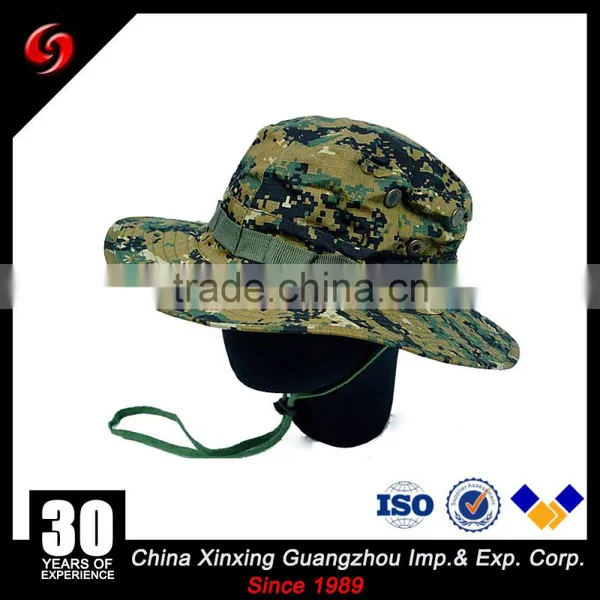 Hot Sale Ripstop TC 65/35 Digital Camo Cap Hat/military Combat Cadet Cap photo-3