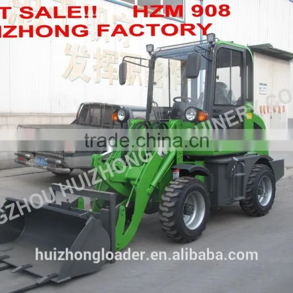 Hot Sale HUIZHONG JN908 Mini Wheel Loader Zl08 Radlader With Tubeless Tire photo-5
