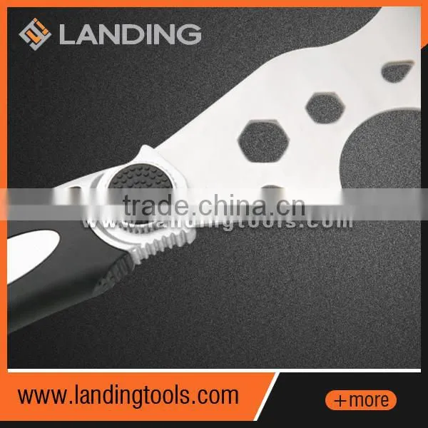 385201 TPR Covering Hardened Zinc Handle Stainless Steel Multi-purpose Knife ,Scraper photo-3