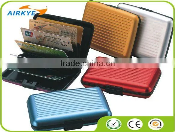 Aluminum RFID Blocking Credit Card Holder Case Aluminum Wallet