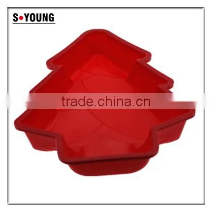 10107 Christmas Tree Shaped Silicone Chocolate Mould and Mold photo-2