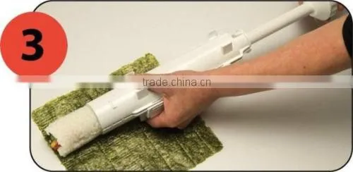 Sushi Bazooka Kitchen Appliance Gourmet Cooking Shape Tube Easy Food Maker Molds photo-5