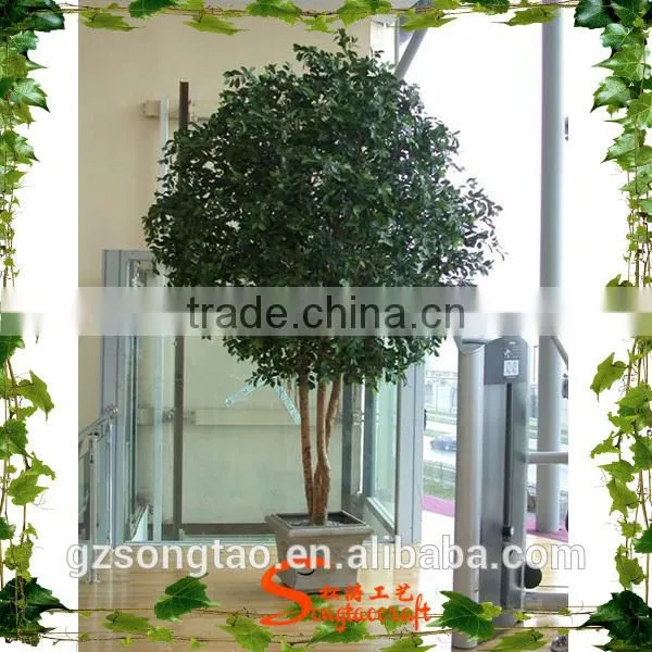 Located in China Hotel Hall High Simulation Competitive Price All Kinds of 10ft High Bonsai Banyan Tree Plastic photo-4