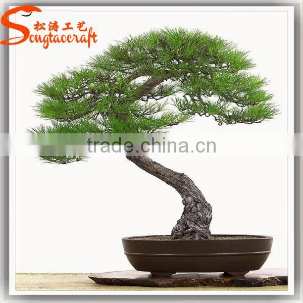Hot Sale Wholesale Artificial Pine Tree Decor Plastic Pine Tree Artifiicial Fake Pine Tree photo-2