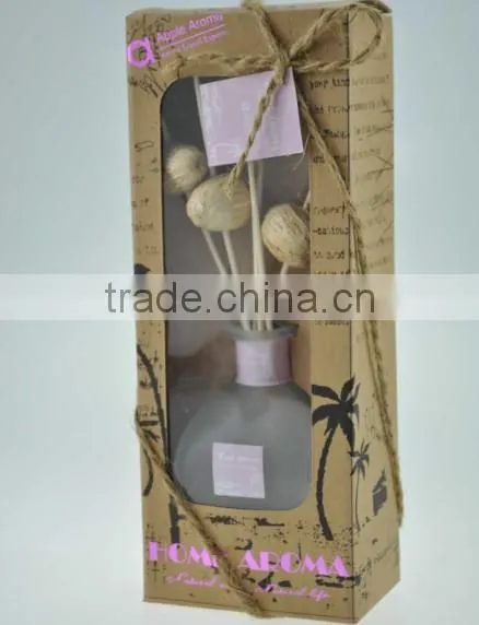 New Designed Aroma Reed Diffuser,rattan Ball Diffuser,glass Bottle Set photo-3