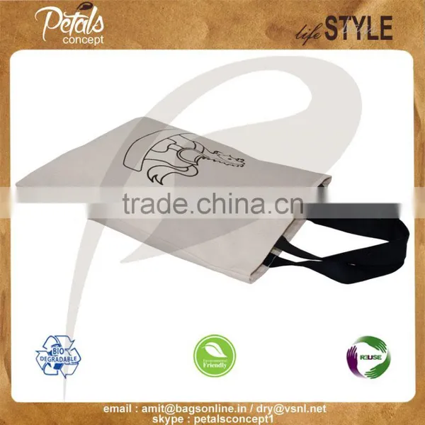 Eco 100% Cotton Bag With Logo Ideal for Branding , Gifting , Advertisement Etc photo-2