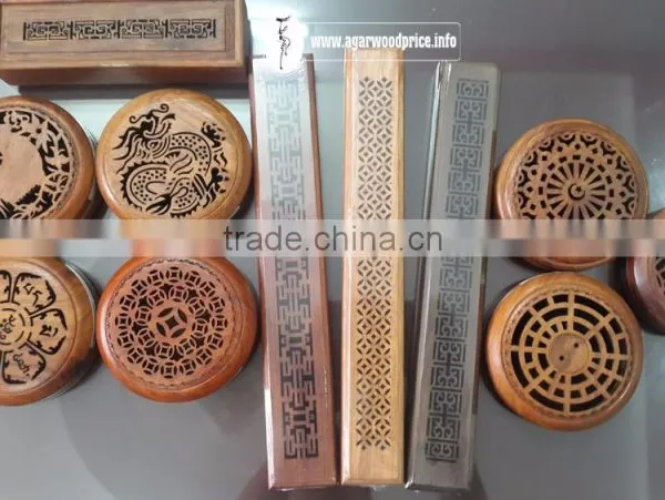 INCENSE BURNER AND VIETNAM OUD COIL- 3 HOURS BURNING FOR NEW FEELING AGARWOOD FRAGRANCE, photo-2