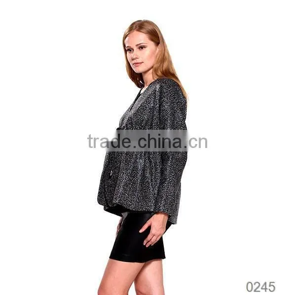 Factory Price Fashion Design Fox Fur Coat